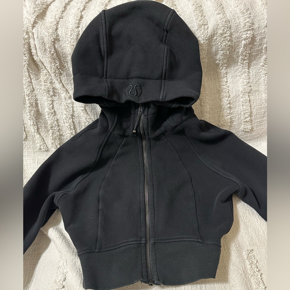 Lululemon scuba cropped full zip jacket